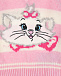 Джемпер в розовую полоску с принтом &quot;котенок&quot; Monnalisa | Фото 3