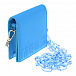 Голубая сумка с цепочкой в тон, 12x12x3 см MSGM | Фото 3