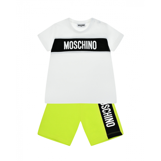 Комплект: футболка и шорты Moschino | Фото 1