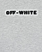 Серая футболка с черным логотипом Off-White | Фото 3