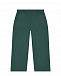 Зеленые спортивные брюки с лого MM6 Maison Margiela | Фото 2