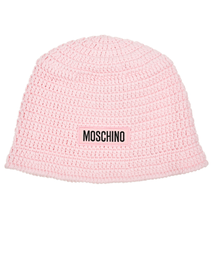 Вязаная шляпа с лого Moschino | Фото 1
