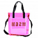 Розовая сумка из поливинила MSGM | Фото 3