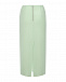 Светло-зеленая юбка миди  | Фото 3