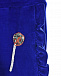 Синий спортивный костюм с лампасами-оборками Eirene | Фото 7