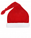 Красная шапка-колпак с белой опушкой Kissy Kissy | Фото 2