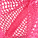Плетеная сумка цвета фуксии MSGM | Фото 7