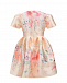 Атласное платье с цветочным принтом Eirene | Фото 2