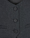 Серый костюмный жилет Aletta | Фото 5