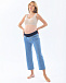 Голубые джинсы для беременных THE 80’S CROPPED Pietro Brunelli | Фото 3