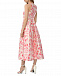 Корсетное платье из атласа с цветочным принтом в стиле Dior Philosophy Di Lorenzo Serafini | Фото 4