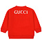 Красный свитшот с логотипом GUCCI | Фото 2