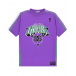 Фиолетовая футболка с лого и лампасами Dolce&Gabbana | Фото 1
