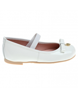Белые туфли с бантом Pretty Ballerinas Белый, арт. 46.947 BLANCO | Фото 2