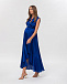 Синее платье с воланом Pietro Brunelli | Фото 4