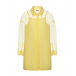 Прозрачное платье-рубашка желтого цвета No. 21 | Фото 1