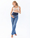 Синие джинсы для беременных Hi-rise Pietro Brunelli | Фото 3