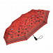 Красный зонт с принтом в сердечках, 30 см Moschino | Фото 2
