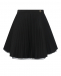 Плиссированная черная юбка Elie Saab | Фото 1