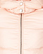 Розовое стеганое пальто для девочек Emporio Armani | Фото 3