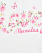 Футболка надпись &quot;love&quot; цветами Monnalisa | Фото 3