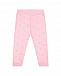Розовая пижама с принтом &quot;лебеди&quot; Sanetta | Фото 4