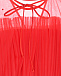 Красное платье с накидкой в стразах Sasha Kim | Фото 4