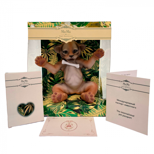 Игрушка Тигр в коробке, коллекция Magic Animals, 26 см. Magic Manufactory | Фото 1