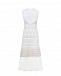 Белое вязаное платье с комбинацией MRZ | Фото 5