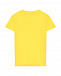 Футболка с лого и медвежатами, желтая Moschino | Фото 2