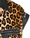 Леопардовый жилет из эко-кожи  | Фото 4