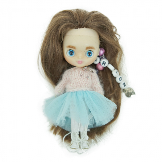 Кукла Блайз МИНИ в голубой юбке Carolon | Фото 1
