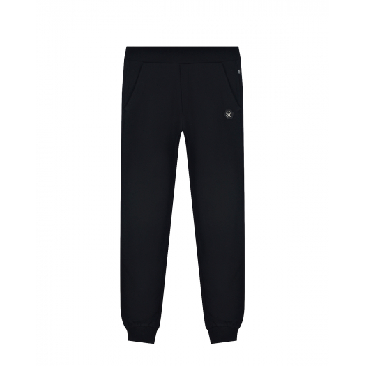Черные спортивные брюки с логотипом Philipp Plein | Фото 1