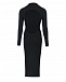 Черное кашемировое платье с вырезом на спине Arch4 | Фото 5