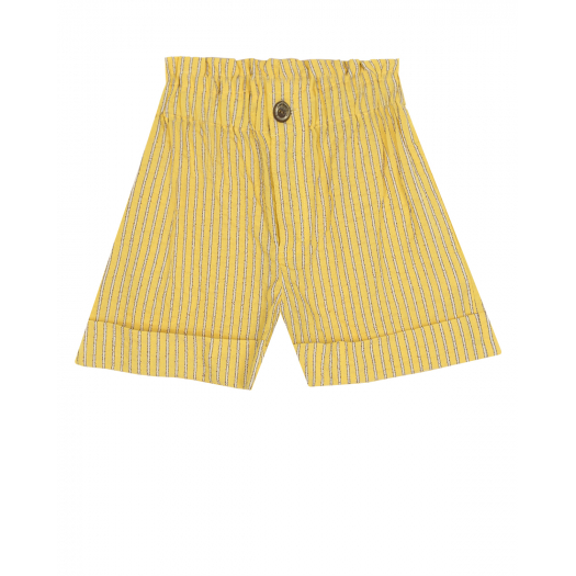 Желтые шорты в полоску Paade Mode | Фото 1