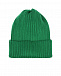 Зеленая базовая шапка Jan&Sofie | Фото 2