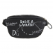Черная поясная сумка с логотипом 23х7х11 см Dolce&Gabbana | Фото 1