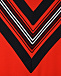 Красная спортивная куртка с отделкой в полоску Burberry | Фото 5