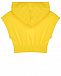 Желтый топ с капюшоном MSGM | Фото 3