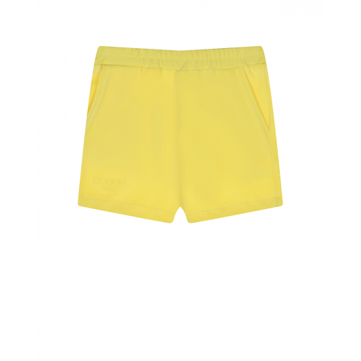 Желтые шорты с логотипом Paade Mode | Фото 1