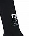 Черные носки с белым логотипом Dolce&Gabbana | Фото 3