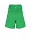 Зеленые шорты с поясом-лентой Parosh | Фото 4