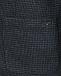 Синий костюм с принтом &quot;гусиная лапка&quot; Emporio Armani | Фото 5