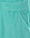 Бирюзовый сарафан с логотипом Emporio Armani | Фото 3