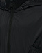 Ветровка с капюшоном и логотипом на резинке, чёрная Karl Lagerfeld kids | Фото 3