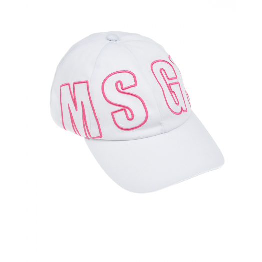 Бейсболка с розовым логотипом MSGM | Фото 1
