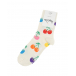 Белые носки с принтом &quot;разноцветные вишни&quot; Happy Socks | Фото 1