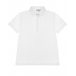 Белая футболка-поло с вышивкой Aletta | Фото 1