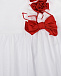 Белое платье с цветами и бантами Aletta | Фото 4