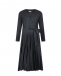 Темно-серое платье из смесовой шерсти Parosh | Фото 1
